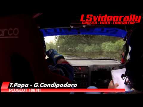 CAMERA CAR QUASI CRASH T.Papa - G.Condipodaro al 2°LoopShow dell'Ippodromo©LSvideorally