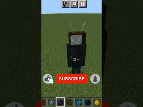 Insane Minecraft Addon for Toilet and Cute TV Women! #shorts