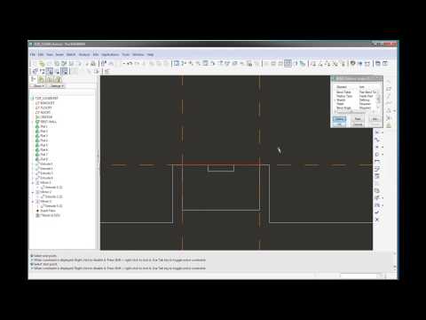 Pro/ENGINEER WildFire 4.0 Sheetmetal Part 2