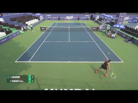 Diletta Cherubini vs Darja Semenistaja | L&T Mumbai Open 2026