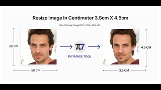Resize Image in Centimeter Online with Mobile or PC