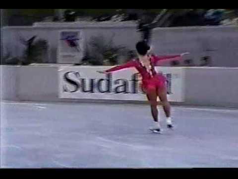 Yuka Sato 佐藤 有香 (JPN) - 1992 Skate America, Ladies' Free Skate