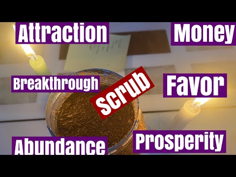 How To Make Attraction, Breakthrough, Favor And Abundance Scrub Part 2 ( Conclusion Part)