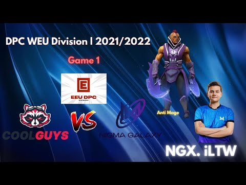 NGX. iLTW [ Anti Mage ] Coolguy VS NGX Game 1 / DPC WEU Divison 1 2021/2022