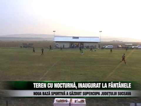 Sport   Teren cu nocturna inaugurat la Fantanele