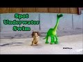 The Good Dinosaur Spot Underwater Swim Disney Pixar