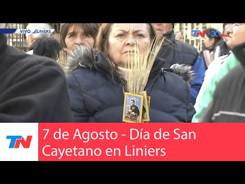 7 de agosto: Día de San Cayetano, patrono del pan y el trabajo. Los fieles llegaron a Liniers