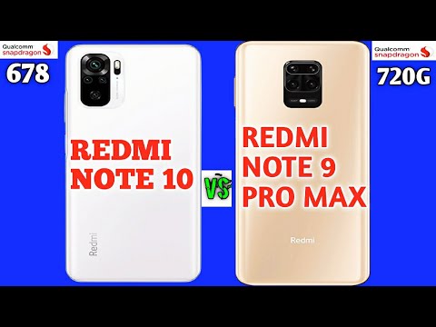Redmi Note 10 vs Redmi Note 9 Pro Max Speed Test & Camera Comparison | 🔥