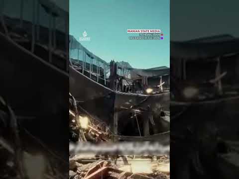 Tehran releases footage showing ruins of late Iranian leader's compound