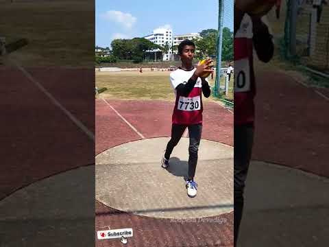 Manglore North Athletic Meet U17 Boy Gold Medal Discus Throw