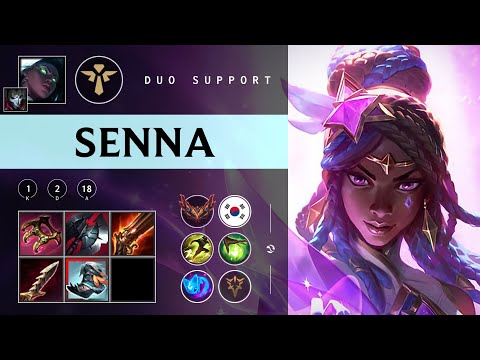 Senna Support vs Bard - KR Grandmaster Patch 25.24
