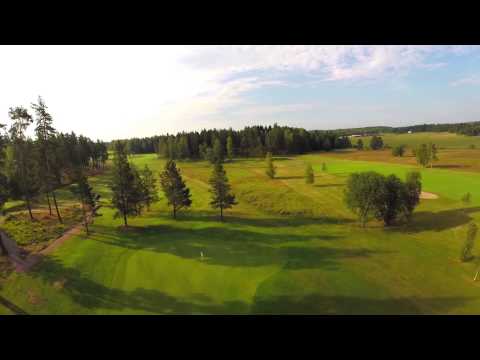 Karlstad Golfklubb - Röd slinga - Flygvideo