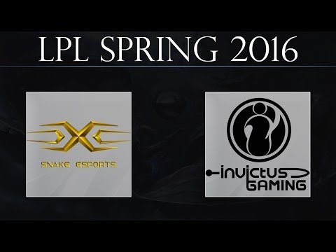 [LoL Highlights] SS vs iG G1 | Snake eSports vs Invictus Gaming G1 (13.04.2016) | LPL Spring 2016