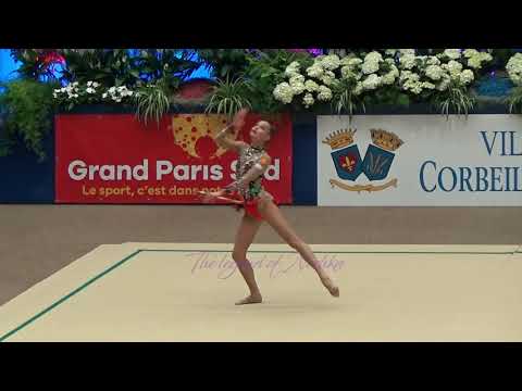 Arina ROMANOVA (RUS) clubs - 2018 Corbeil senior AA