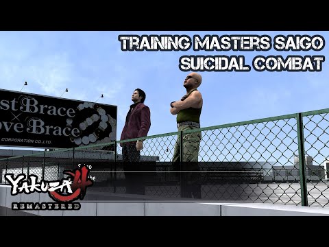 Yakuza 4 Remastered | Training Masters Saigo 6 - Suicidal Combat