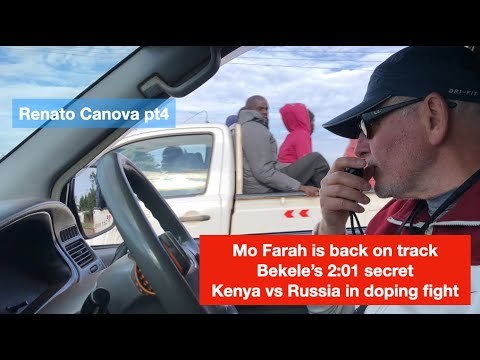 Renato Canova pt. 4. Bekele, Farah, difference between Kenyan and Russian doping cases (RUS sub)
