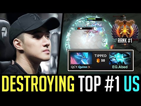 ABED Destroying RANK 1 IMMORTAL in NA - 25 KILLS - SEA Server PRIDE! DOTA 2