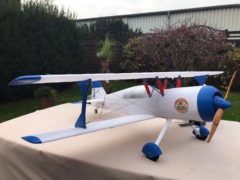 Maidenflight Eclipson Pitts S12 PLA Version (3d printed biplane)