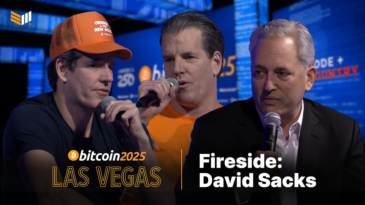 Fireside: David Sacks, Cameron & Tyler Winklevoss | Bitcoin 2025
