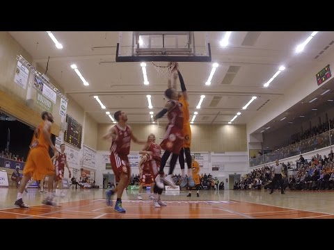 Karhubasket - Pyrintö 28.1.2015 Highlight of the game by Greg Mangano & Bojan Sarcévic