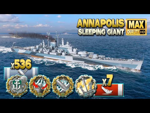 Cruiser Annapolis: Good player, good ship, good game - World of Warships