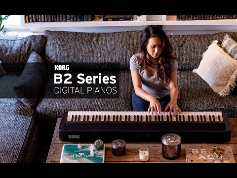 KORG B2SP 88-Key Digital Piano with Stand, Three-Pedal Unit, Knox Gear Piano Bench and Piano Book