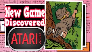 New Game Discovered for the 2600 and released!