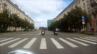 preview picture of video 'Parade Murmansk 11 aug 2012'