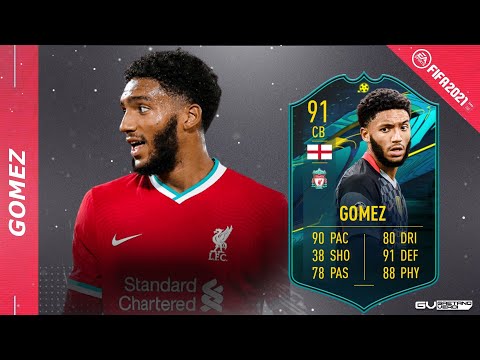 JOE GOMEZ 91 - Lohnt sich die SBC? - FIFA 21 Player Review