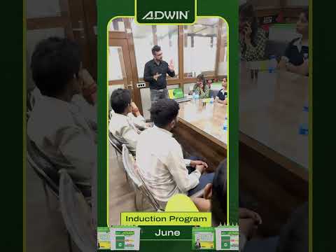 Welcome to ADWIN | Employee Induction Program Highlights