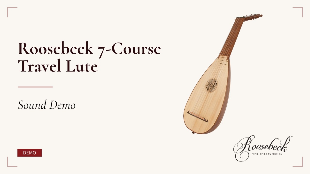 Roosebeck Travel Lute, 7-Course
