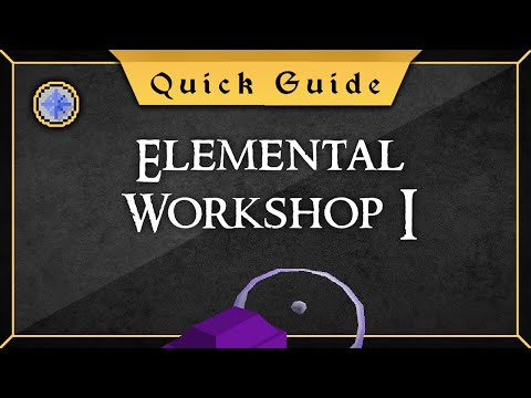 Osrs Elemental Workshop