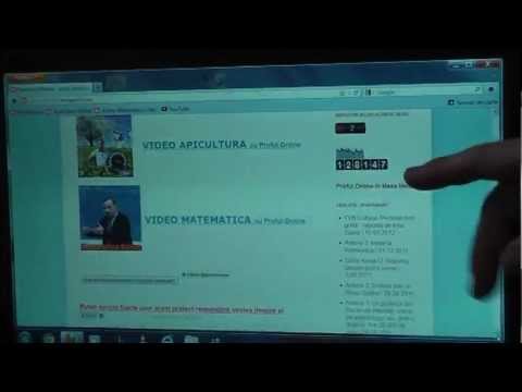 Prezentarea blogului Proful Online de catre prof. Ioan URSU - Google: profu online