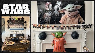 DIY Star Wars Party Decorations| May The Force Be With You Decorations