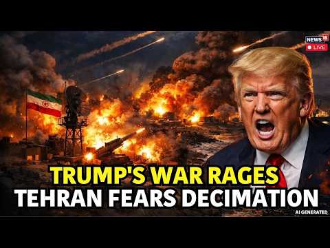 Trump's Mega Warning To Iran: 'Open The F****N' Strait Or You'll Be...' | Iran US War LIVE