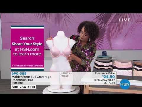 Maidenform Full Coverage Racerback Bra