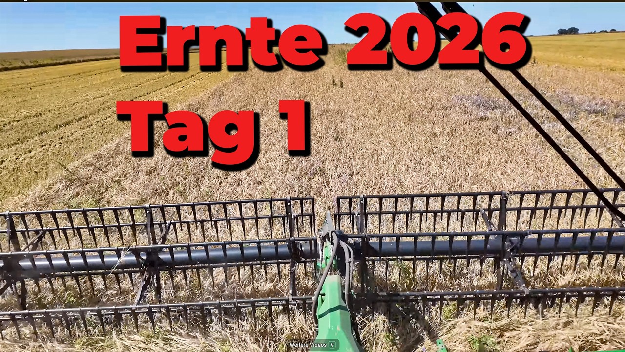 Vlog 347 Das ist der neue Mähdrescher! Warum ein NEUER?