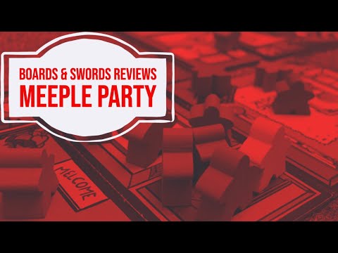 Collin and Cindy review Meeple Party from 9th Level Games