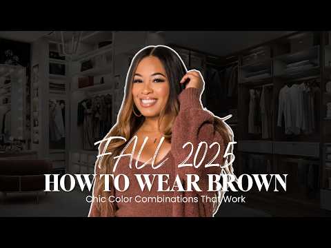 7 Ways to Wear Brown This Fall Without Looking Basic