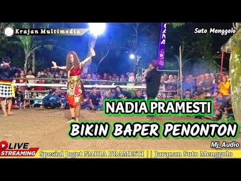 JOGETNYA NADIA PRAMESTI BIKIN BAPER SEMUA PENONTON‼️JARANAN SUTO MENGGOLO‼️
