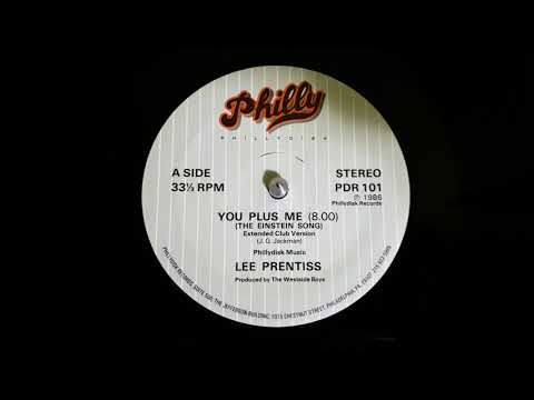Lee Prentiss ‎–You Plus Me (The Einstein Song) (Extended Club Version)