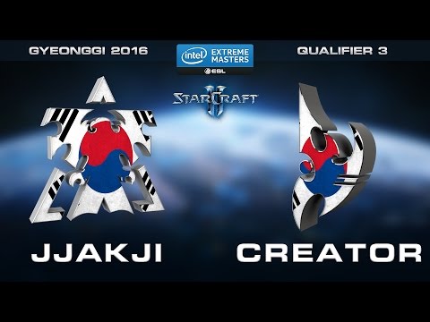 StarCraft 2 - Jjakji vs. Creator (TvP) - Ro64 - Qualifier 3 - IEM Gyeonggi 2016 Open Qualifiers