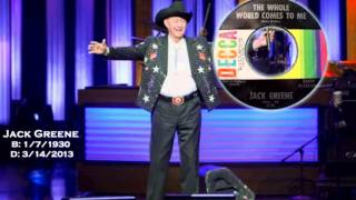 JACK GREENE - The Whole World Comes to Me (1970) Stereo