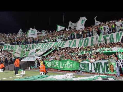 "Los Del Sur, Siempre Presentes!!! Atlético Nacional 3 vs Cali 1" Barra: Los del Sur • Club: Atlético Nacional