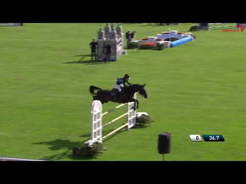 El Barone 111 och Malin Baryard Johnsson. 1.60 GP Schweiz