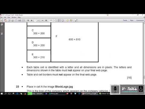 IGCSE 0417 Feb March 2018 Paper 31 Web Authoring Solution nu