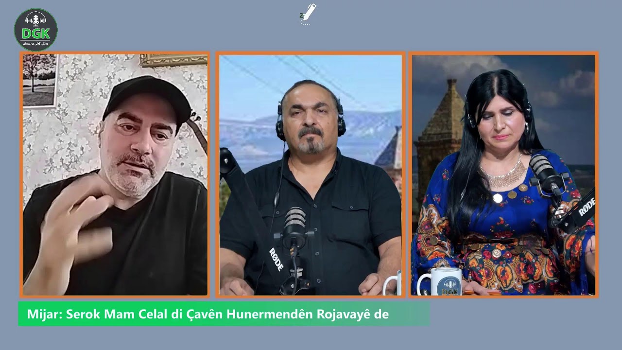 HORÎ- Serok Mam Celal di çavên hunermendên Rojava de