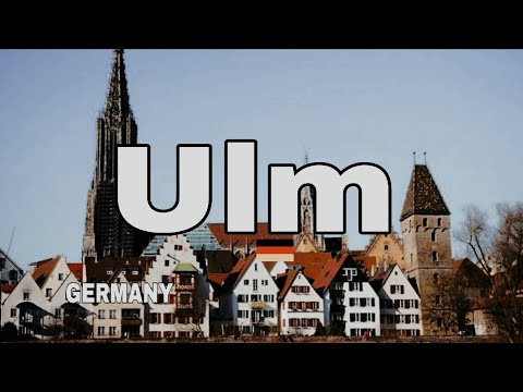 Ulm Germany Walking Tour | Exploring the Historic City on the Danube | 4K 60fps
