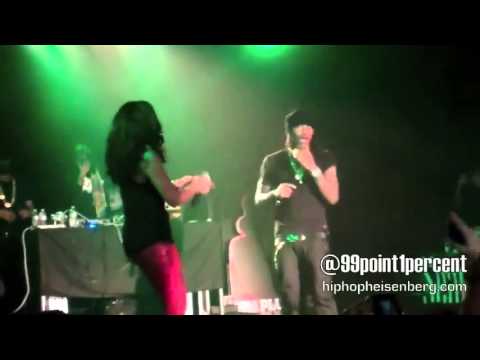 Future & Kelly Rowland Performing - Neva End Remix (Live) Key Club Los Angeles