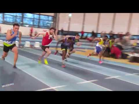 60m – Finale B – SEM – Championnat Regionaux 20/01/2018 – Eaubonne